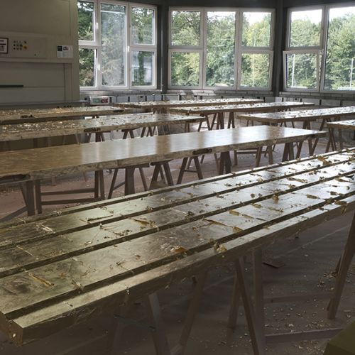 Schlagmetallarbeit Kammermusiksaal Vitznau Meier Schmocker AG Baden Dättwil Projektleitung Stéphanie Thioub